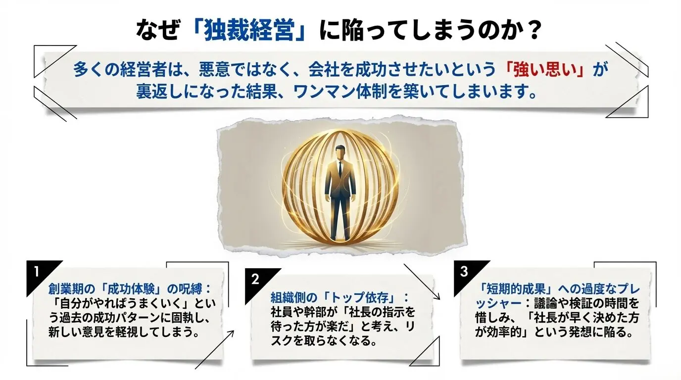 経営 者 ワンマン